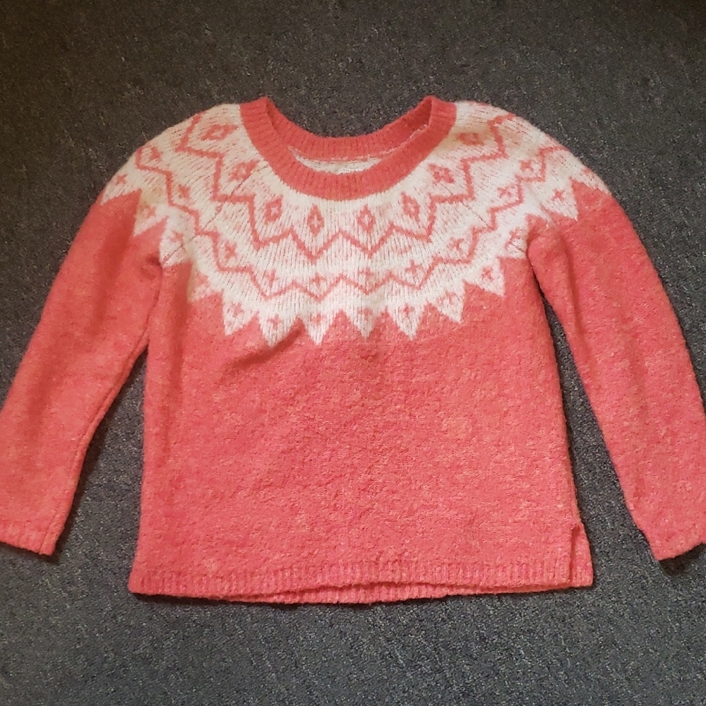 Sonoma M coral Color Sweater